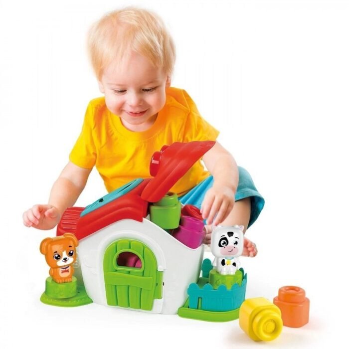 Ігровий набір з конструктором Clementoni *Sensory Farm*, серія *Soft Clemmy* - Зображення 4