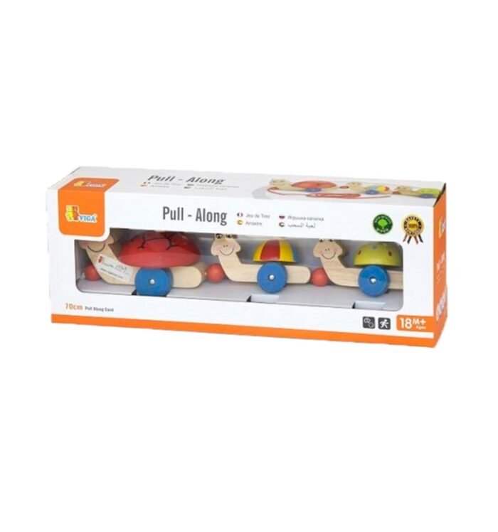 igrushka-katalka-viga-toys-cherepashki-59949 (1) Іграшка-каталка Viga Toys *Черепашки* - Зображення 1