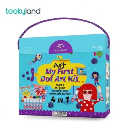 Крапковий набір Tookyland Бокс 4в1 для першого малювання