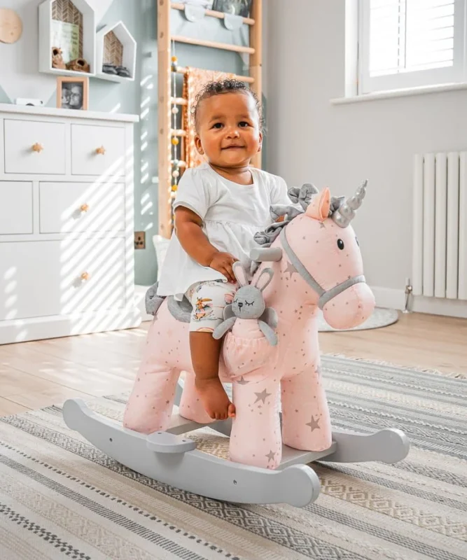 Little Bird Told Me Celeste & Fae Rocking Unicorn 9m+