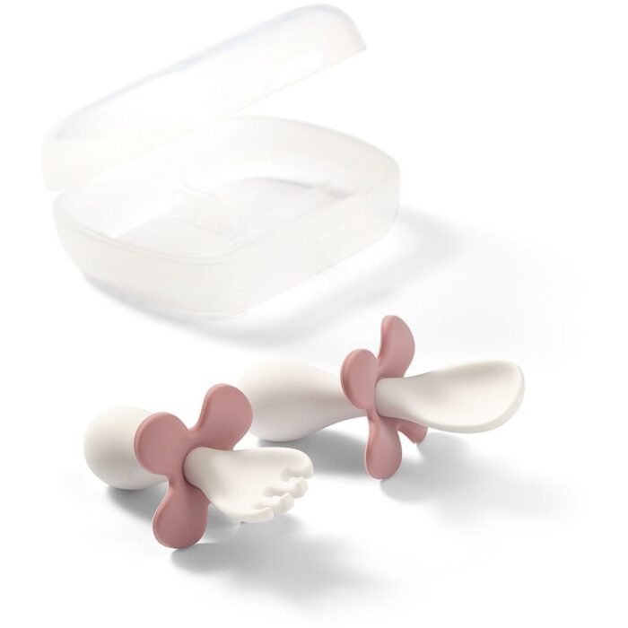 Ложечка і виделка у футлярі  *BabyOno* - Зображення 1