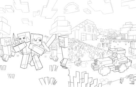 Книга *MINECRAFT Офіційна розмальовка пригод* - Зображення 5