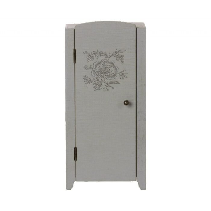 miniature-closet-greymint-2021-maileg (1) Аксесуари - Мініатюрна шафа - сірий/м'ятний - Зображення 2