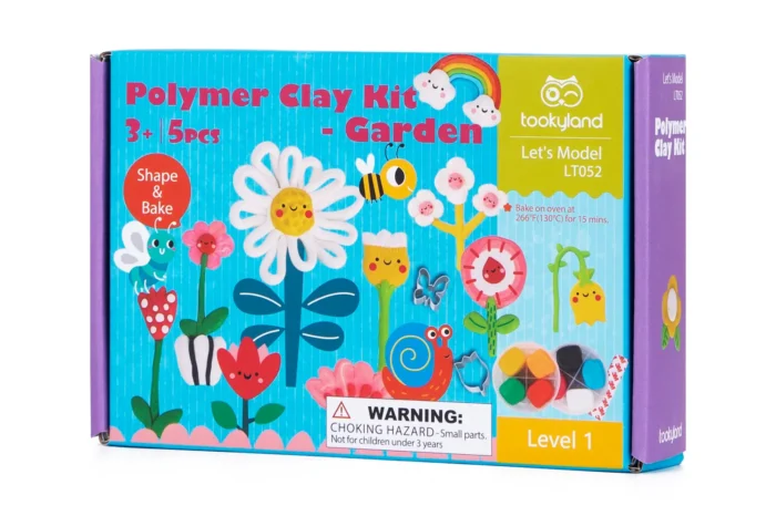 nabir-dlia-tvorchosti-z-polimernou-hlynou-tooky-land-92560664080287 Набір полімерної глини Tookyland Садівництво - Зображення 1