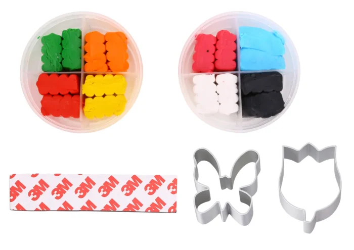 nabir-dlia-tvorchosti-z-polimernou-hlynou-tooky-land-92942385384305 Набір полімерної глини Tookyland Садівництво - Зображення 2