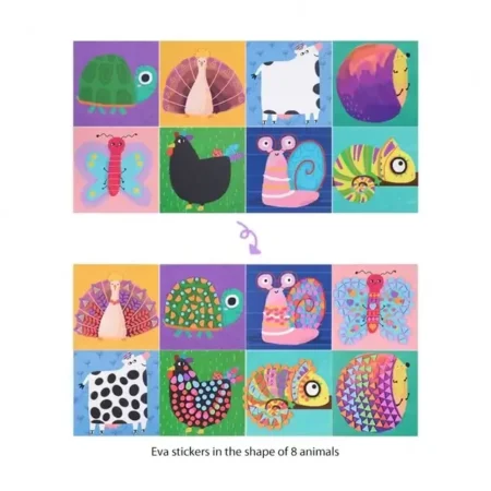 Набір зі стікерами Tookyland Бокс 4в1 для першої аплікації - Зображення 3