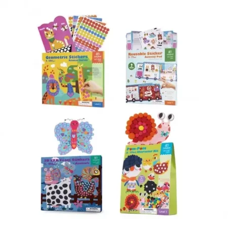 Набір зі стікерами Tookyland Бокс 4в1 для першої аплікації - Зображення 2