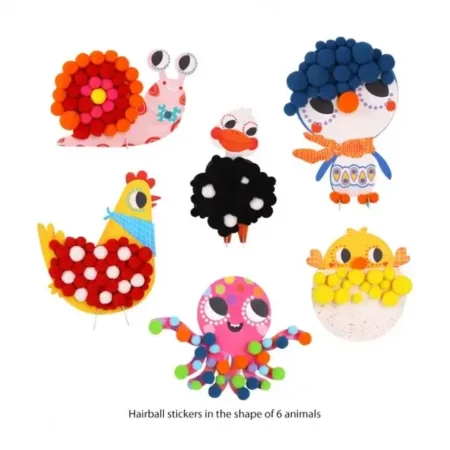 Набір зі стікерами Tookyland Бокс 4в1 для першої аплікації - Зображення 6