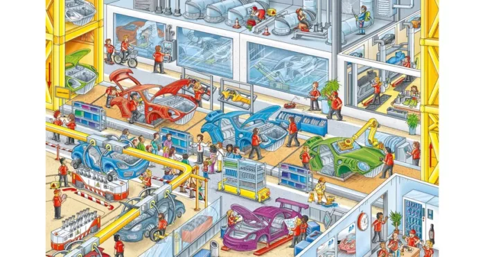 Книга *Porshe Віммельбух* - Зображення 4