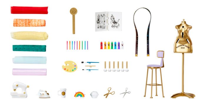 Лялька Rainbow High Dream & Design Fashion Studio Playset + Skyler Doll - Зображення 3