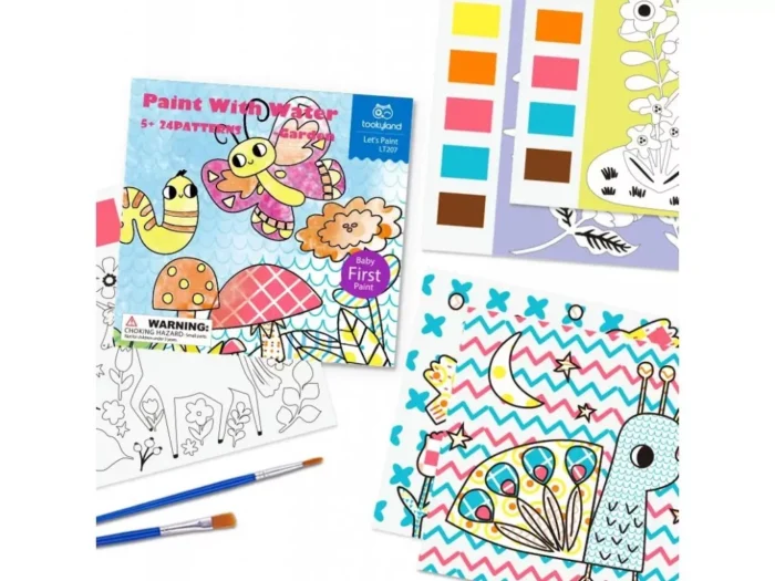 Розмальовки водні акварельні Сад - Зображення 2