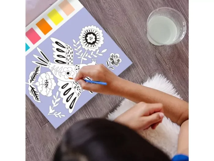 Розмальовки водні акварельні Сад - Зображення 3