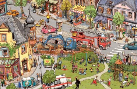 Книга *Хто що робить? Віммельбух професій* - Зображення 3