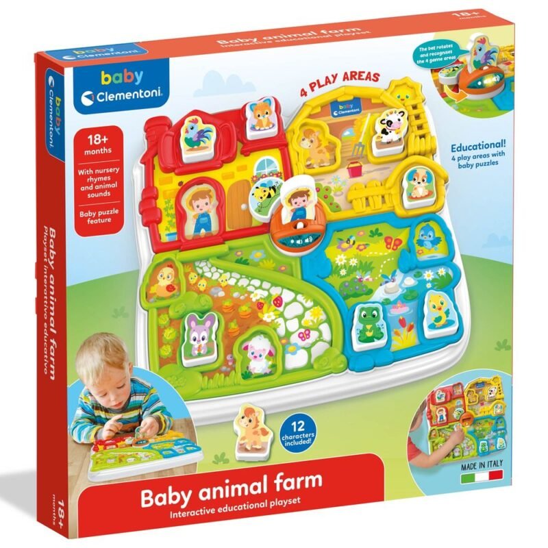 Центр ігровий розвиваючий Clementoni *Baby Animal Farm*