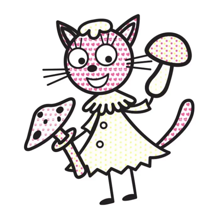 Кольоровий БУЛЬ. Три коти. На природі - Зображення 4