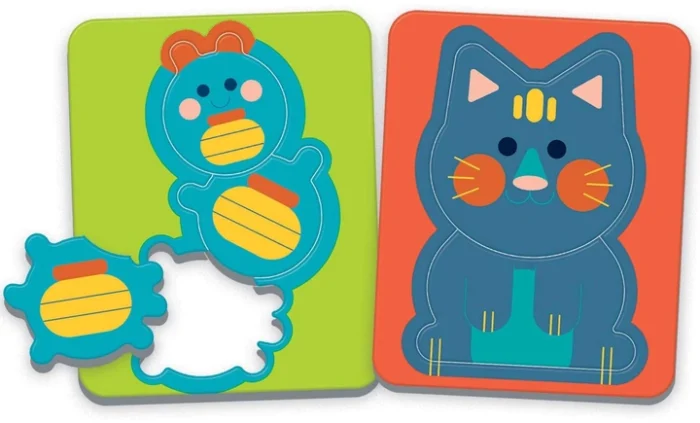 Настільна гра-пазл Clementoni *Cute Animals* - Зображення 2