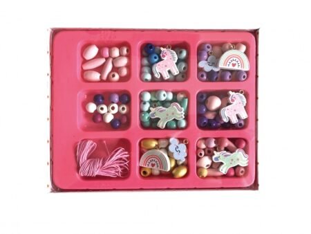 Скринька дерев'яних намистин SYCOMORE чарівна веселка - Зображення 3