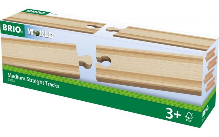 brio-33335-1-1280x800 Колії для залізниці BRIO прямі 144 мм (33335) - Зображення 1