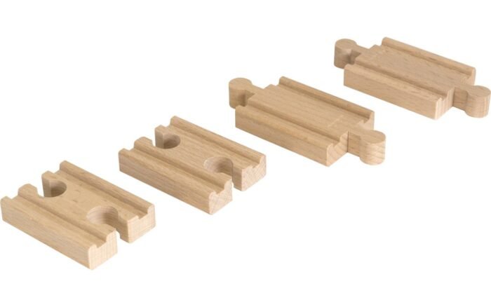 Набір коротких прямих колій для залізниці BRIO (33393) - Зображення 2