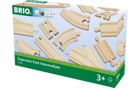 Середній набір розширень для залізниці BRIO 16 ел. (33402)