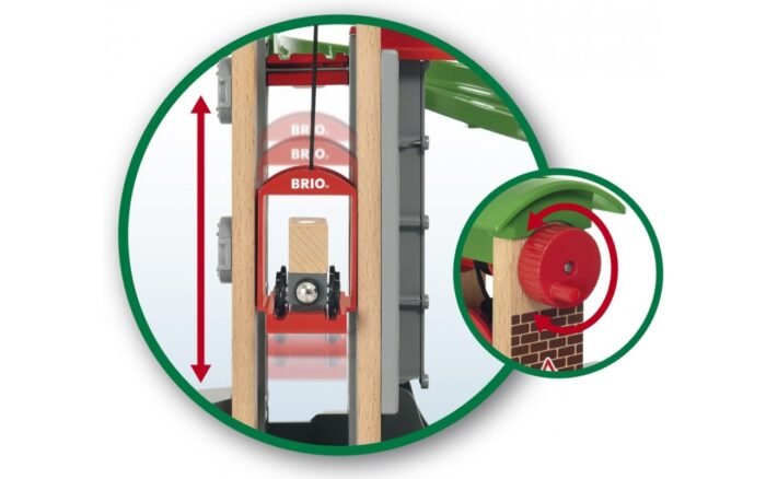 Ігровий набір BRIO Навантажувальний пункт з ліфтом (33887) - Зображення 7