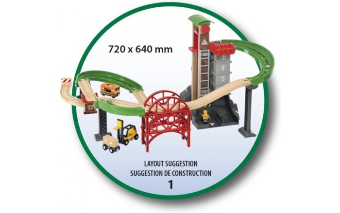 Ігровий набір BRIO Навантажувальний пункт з ліфтом (33887) - Зображення 8