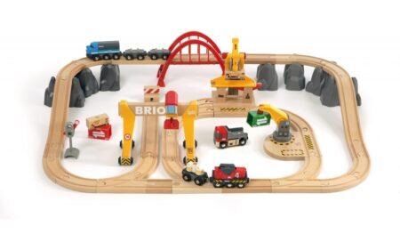 Дитяча залізниця BRIO з мостовим краном Deluxe (33097) - Зображення 2