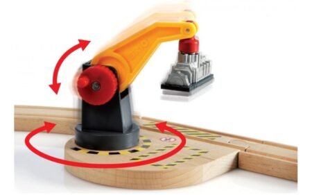 Дитяча залізниця BRIO з мостовим краном Deluxe (33097) - Зображення 7