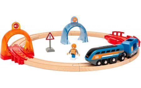 Дитяча залізниця BRIO Smart Tech кругова з тунелями (33974) - Зображення 2