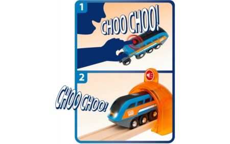 Дитяча залізниця BRIO Smart Tech кругова з тунелями (33974) - Зображення 3