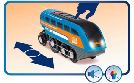Дитяча залізниця BRIO Smart Tech кругова з тунелями (33974) - Зображення 4