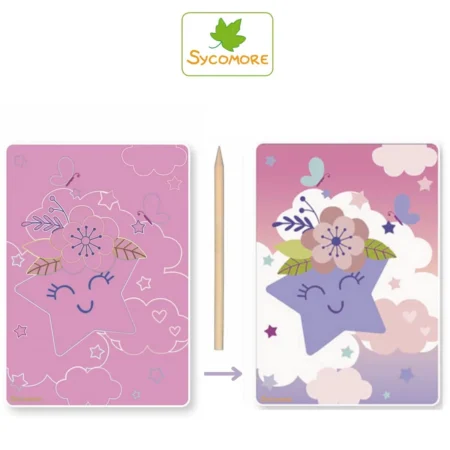 Кольоровий скретч арт SYCOMORE - Зображення 2