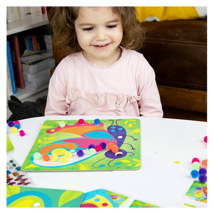 Картини з помпонами та стразами SYCOMORE метелики - Зображення 5