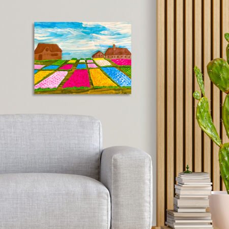 Набір для створення об'ємної картини *Квіти в Голандії* ТМ ОКТО 30*40 см - Зображення 4