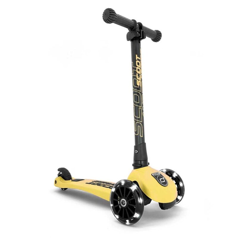 Самокат Scoot and Ride серії Highwaykick-3 з колесами що світяться лимон, 3-6 років