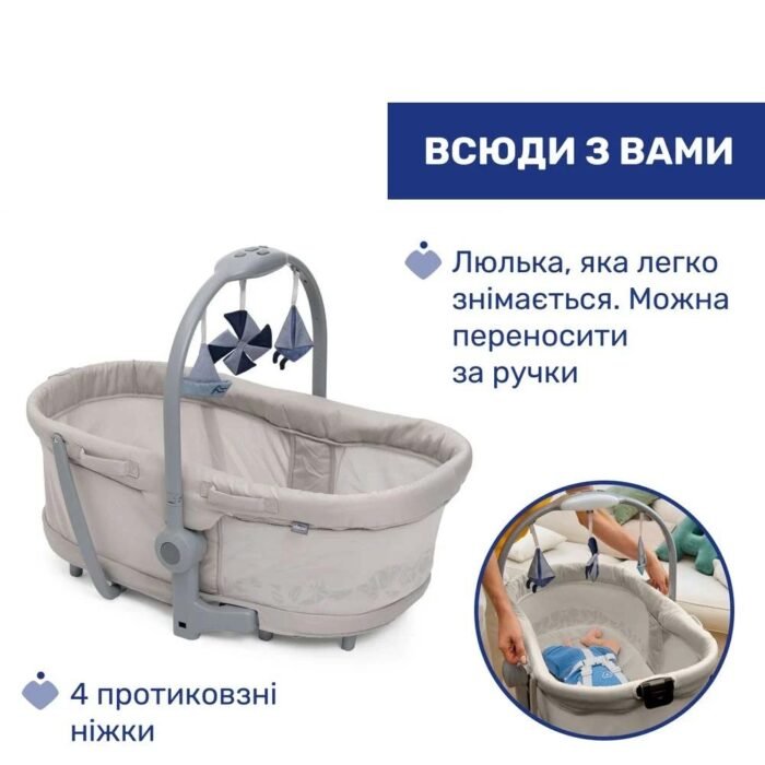 Колиска для новонародженого 5 в 1 *Baby Hug Pro*, кол. 96 - Зображення 3