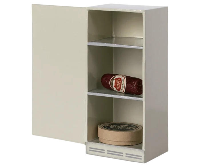 Аксесуар для ляльки - мініатюрний холодильник - Зображення 2