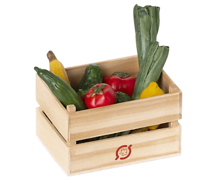 Аксесуар для ляльки - набір овочів та фруктів - Зображення 1