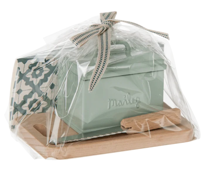 Аксесуар для ляльки - коробочка з хлібом, ножем та дощечкою - Зображення 3