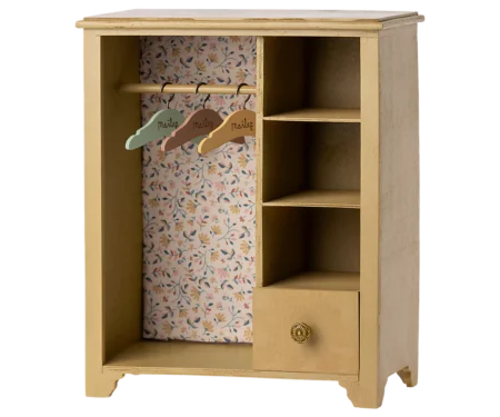 Аксесуар для ляльки - гардероб жовтого кольору