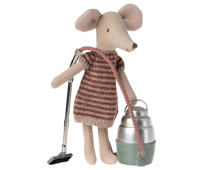 Аксесуар для ляльки - мініатюрний пилосос - Зображення 3