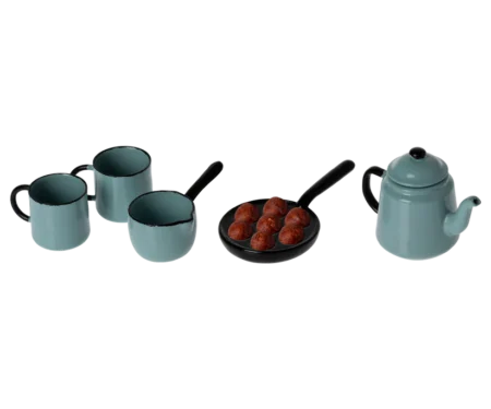 Аксесуар для ляльки - мініатюрна плита з аксесуарами - Зображення 2