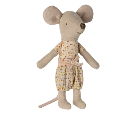 Мишка Maileg - сестричка в сірниковій коробці - Зображення 2