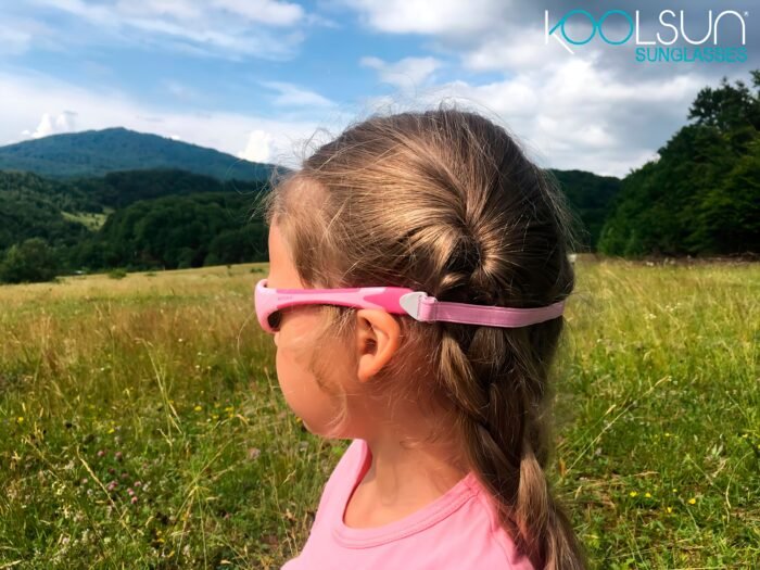 Дитячі сонцезахисні окуляри Koolsun Flex, 0-3р, рожевий - Зображення 4