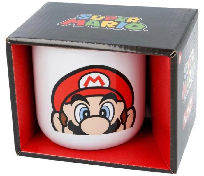 184877565 Кружка STOR CERAMIC BREAKFAST MUG 14 OZ IN GIFT BOX SUPER MARIO - Зображення 1