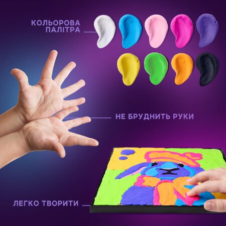 Набір для створення об'ємної картини по номерах  ТМ ОКТО 29*29 cm Bunny - Зображення 4