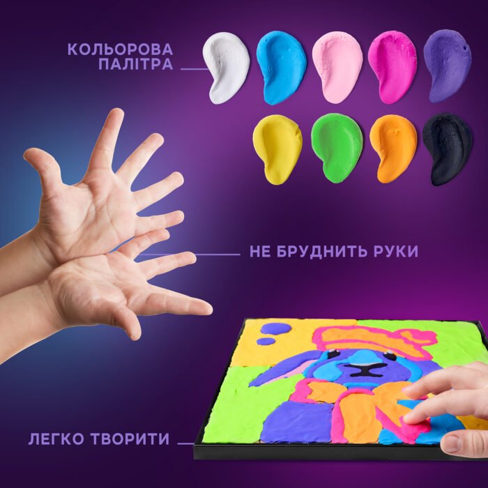 Набір для створення об'ємної картини по номерах  ТМ ОКТО 29*29 cm Bunny - Зображення 4