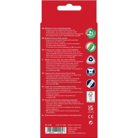 201569 КОЛЬОРОВІ ОЛІВЦІ 12 КОЛ. GRIP - Зображення 3