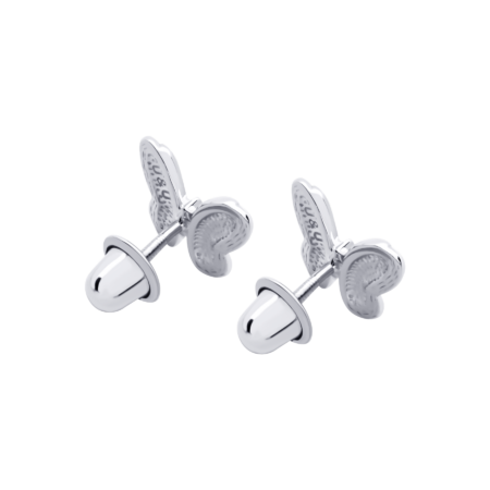 Сережки Метелики рожеві - Зображення 2