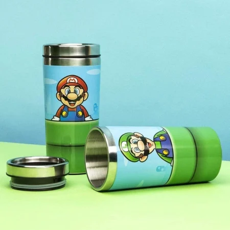 Кружка металева Warp Pipe Travel Mug - Зображення 4